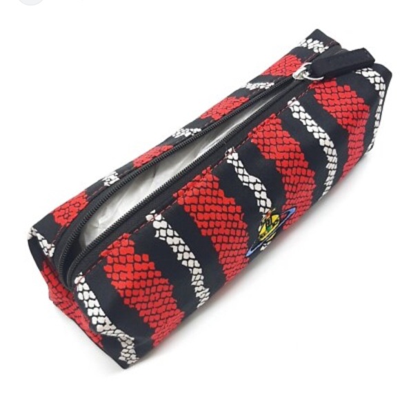 Vivienne Westwood Python Pattern Cosmetic Case and Scarf Set, NWT - Picture 4 of 8